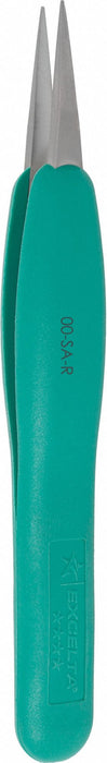Tweezers SS 5 L Straight Flat
