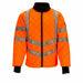 High Visibility Quilted Jacket 2XL