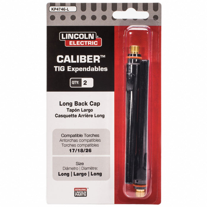 LINCOLN TIG Welding Long Back Cap