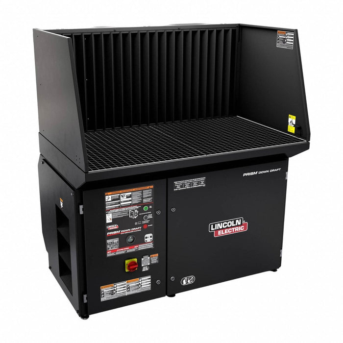 Downdraft Table with Mechanized Cleaning