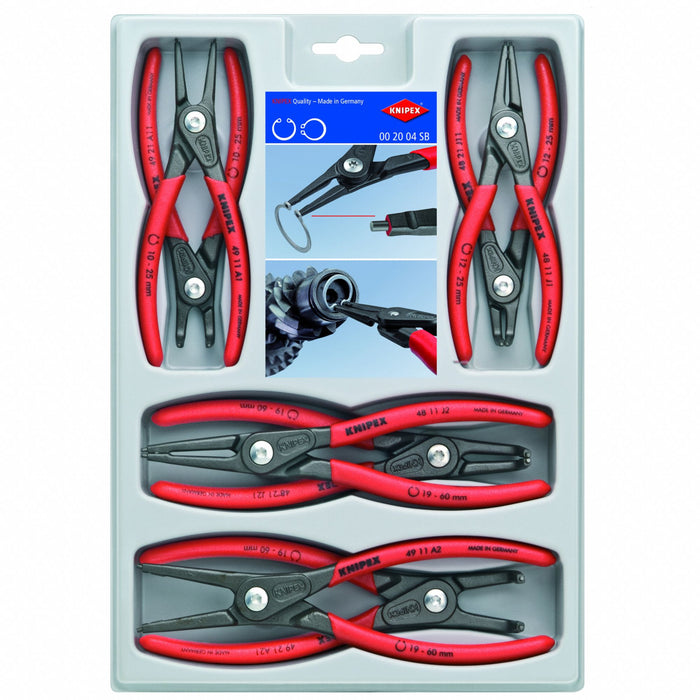 Retaining Ring Plier Set 0 90 Deg 8 pc