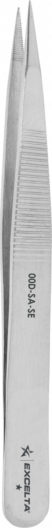 Tweezers SS 4 3/4 L Straight Point
