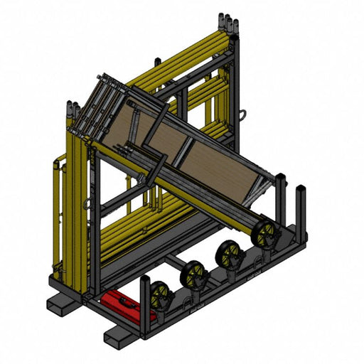 Scaffolding Tower with Rack