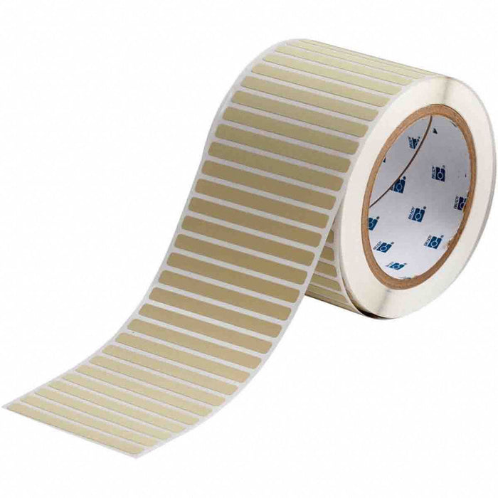 Pre-Cut Label Stock Roll Yellow Matte