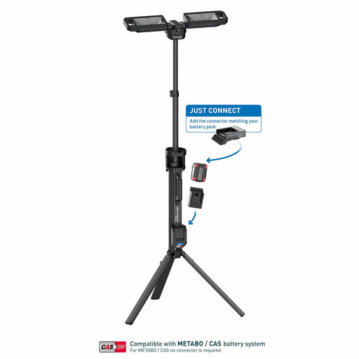 5000 lumen floodlight with integrated tr