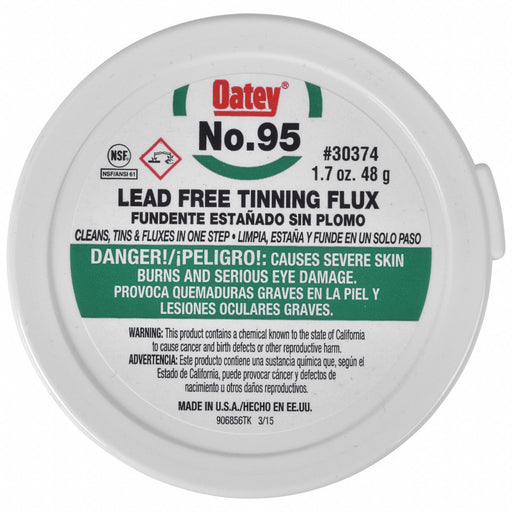 OATEY 1.7oz Can Solder Paste