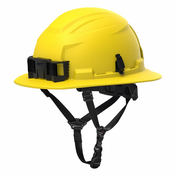 YELLOW FULL BRIM HELMET CLASS E