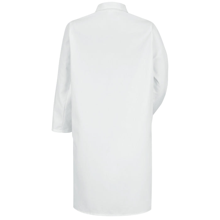 Gripper-Front Butcher Frock without Pockets