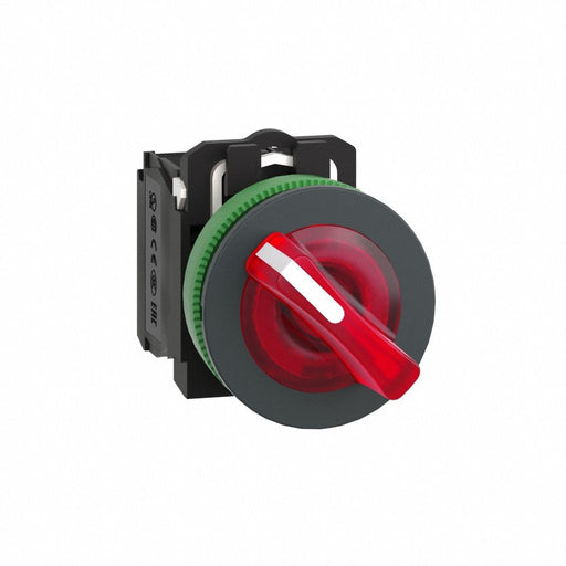 Selector Switch Illum 2 Pos 30mm Red