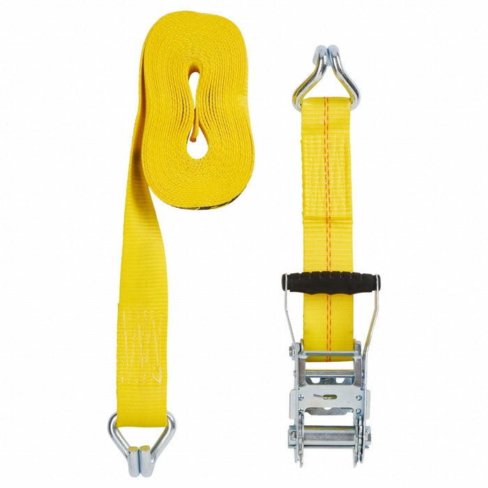 M6889 Tie Down Strap Wire-Hook Yellow