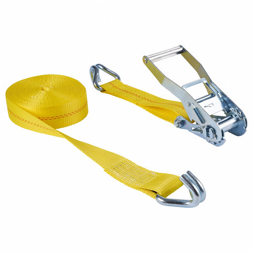 M6889 Tie Down Strap Wire-Hook Yellow