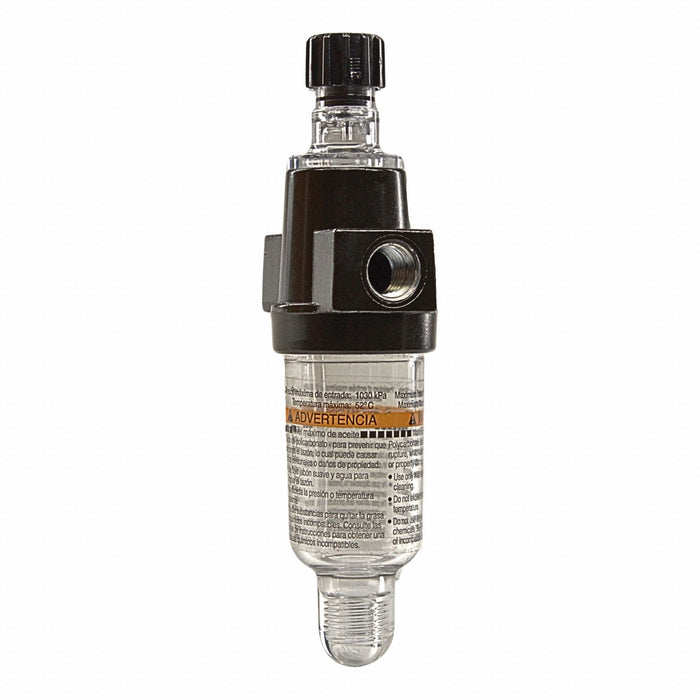 Lubricator Mist Polycarbonate 1/4 NPT