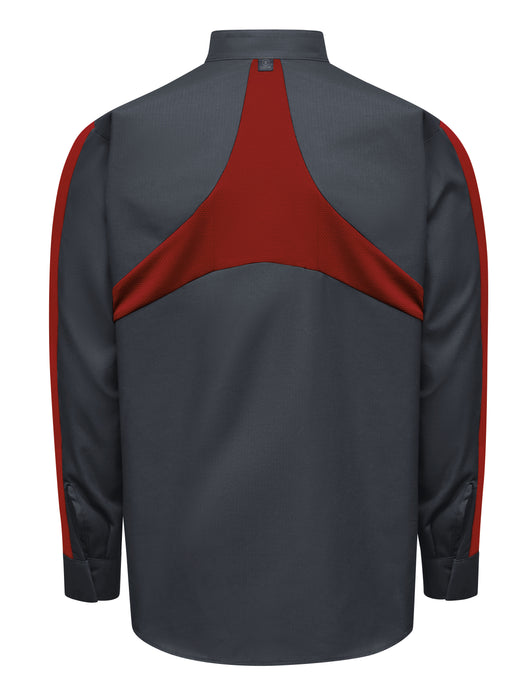 Men's Long Sleeve Two-Tone Pro+ Work Shirt with OilBlok and MIMIX®