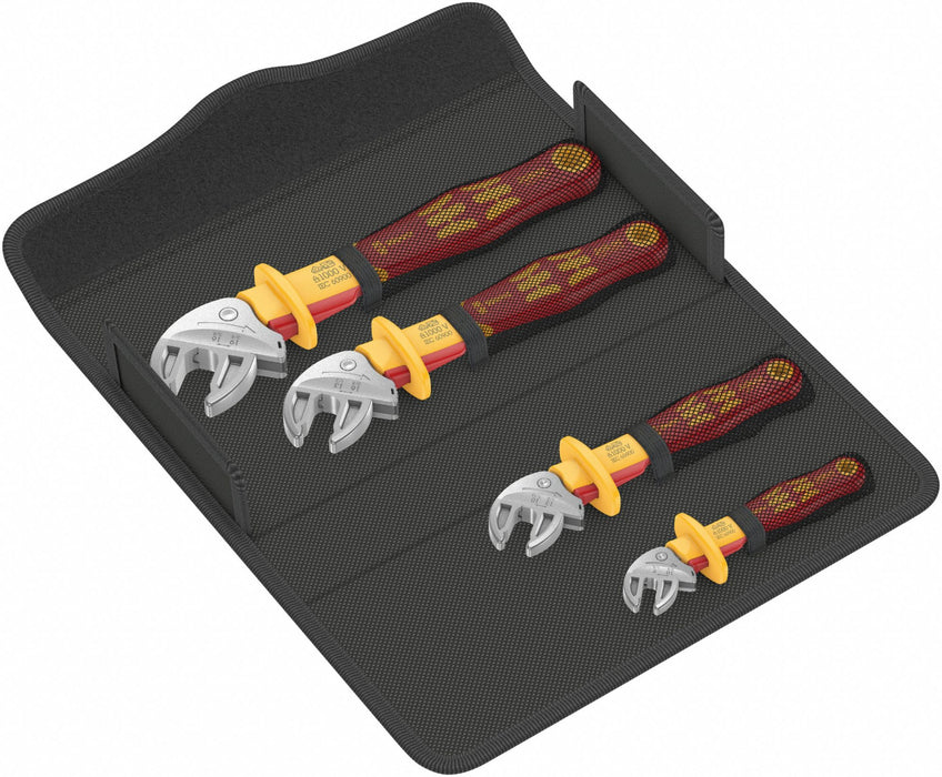 Spanner Wrench Set Steel Insulated Grip