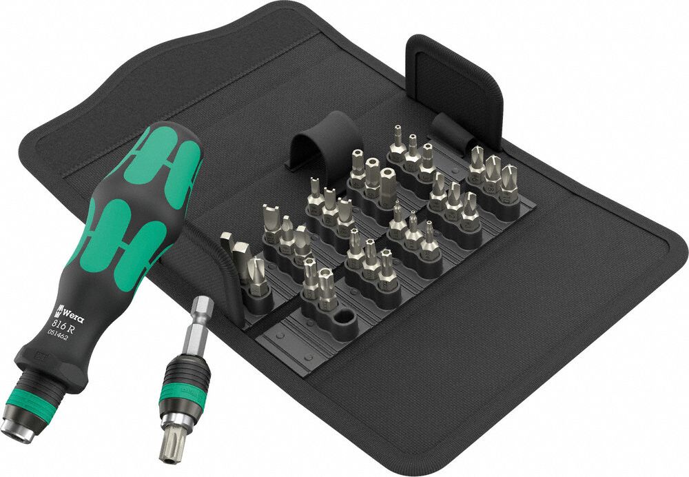 Multi-Bit Screwdriver Set 1/4 in Drive