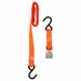 M6919 Tie Down Strap S-Hook Orange PK4
