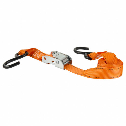 M6919 Tie Down Strap S-Hook Orange PK4