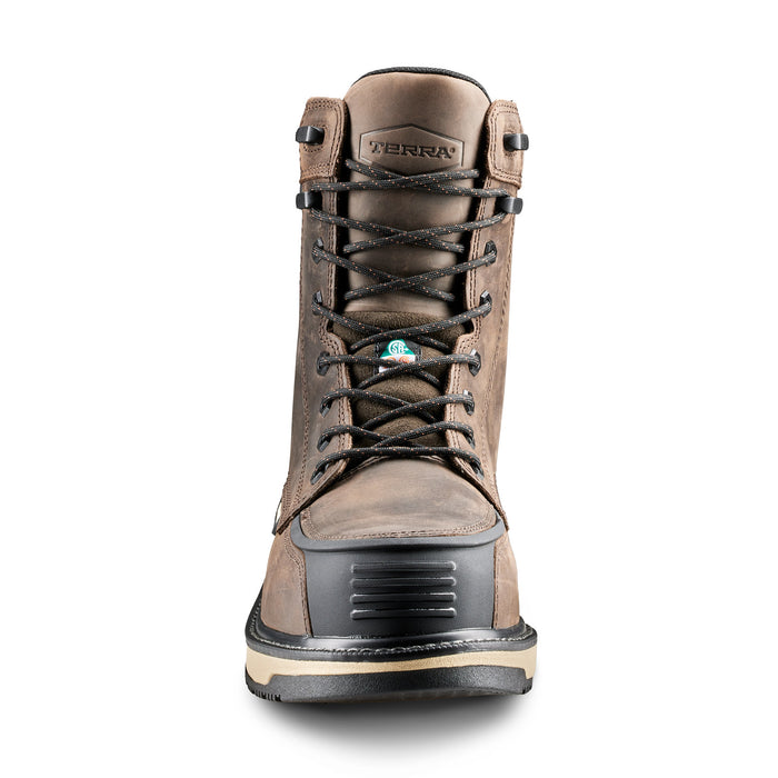 Women's Terra Ironstone 8" Waterproof Composite Toe Safety Work Boot