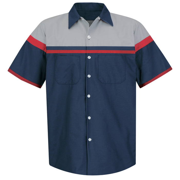 Men's Short Sleeve Industrial Work Shirt
