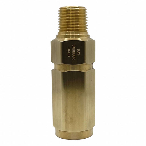 Snubber Center Joint Brass 1/2 NPT M