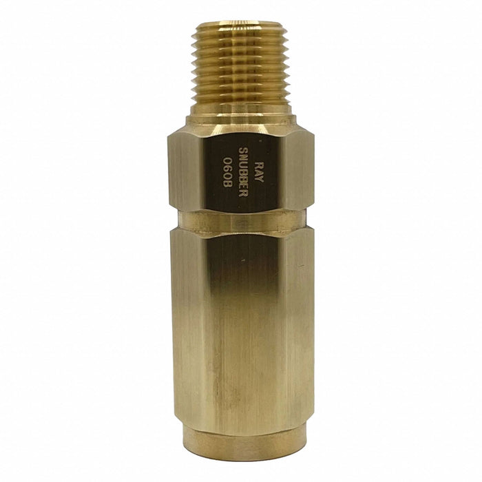 Snubber Center Joint Brass 1/2 NPT M