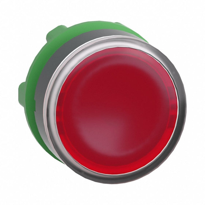 FlushPushButton Red No Lamp 22mm