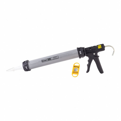 Caulk Gun 20 oz Plastic Gray Full Barrel