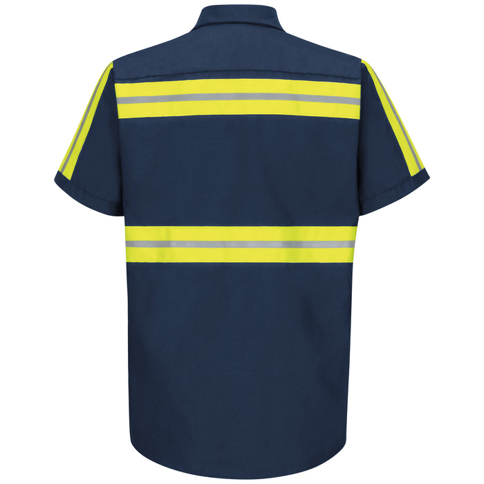 Men's Short Sleeve Industrial Work Shirt