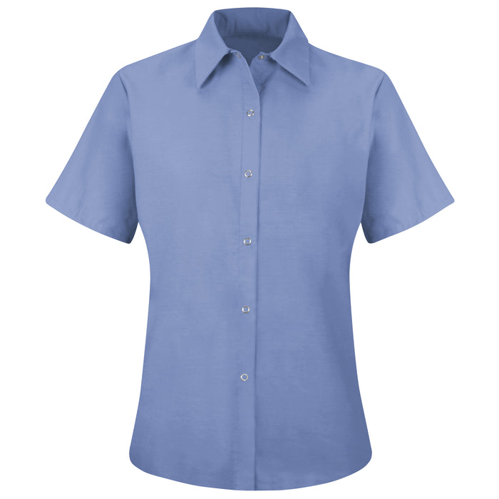 Women's Short Sleeve Specialized Pocketless Work Shirt