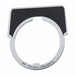 Legend Plate Black/Yellow Round