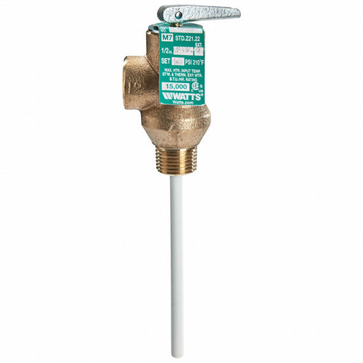 Temperature Pressure Relief Valve Copper