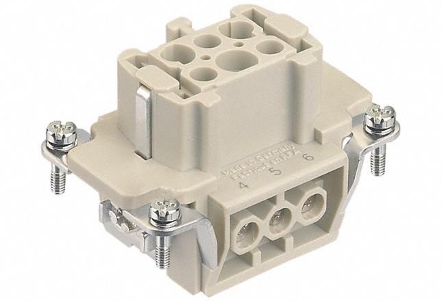 Rectangular Connector Insert 16 A