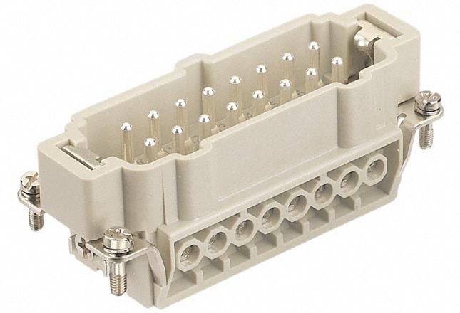 Rectangular Connector Insert 16 A