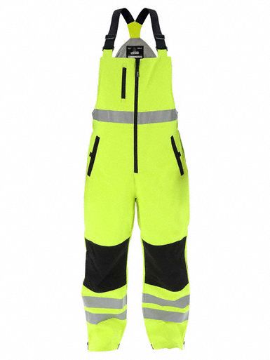 High Visibility Overalls Lime L