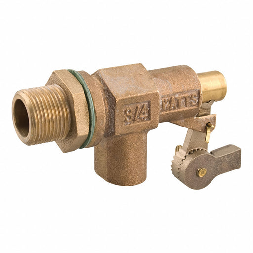 Float Valve 3/4 In Bronze Bulkhead Mount