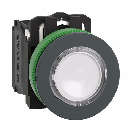 IllumPushButton FullVolt White 1NO/1NC