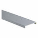 Wire Duct Cover Flush Gray 1.26W x 0.35D