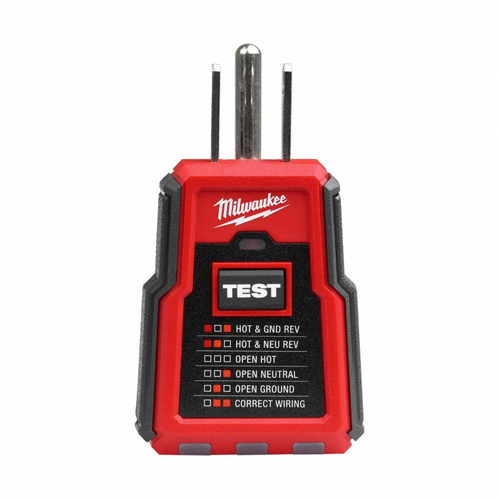 GFCI Receptacle Tester LED No Display