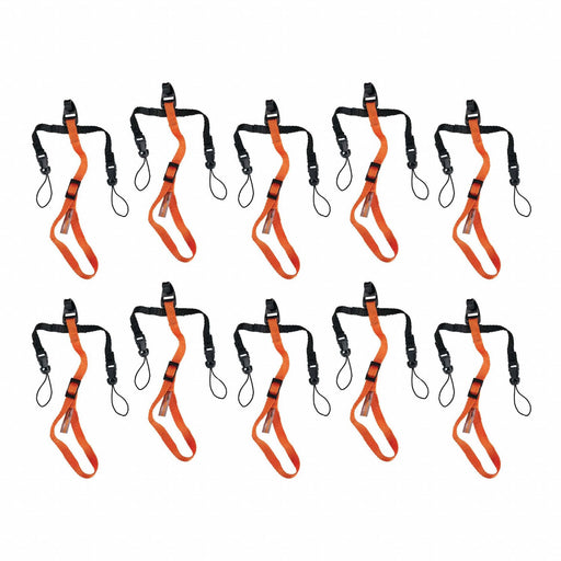 BarcodeScannerLanyard Blk Org PK10