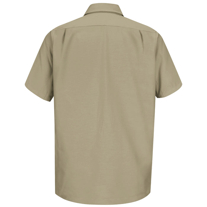 Men's Canvas Short-Sleeve Work Shirt