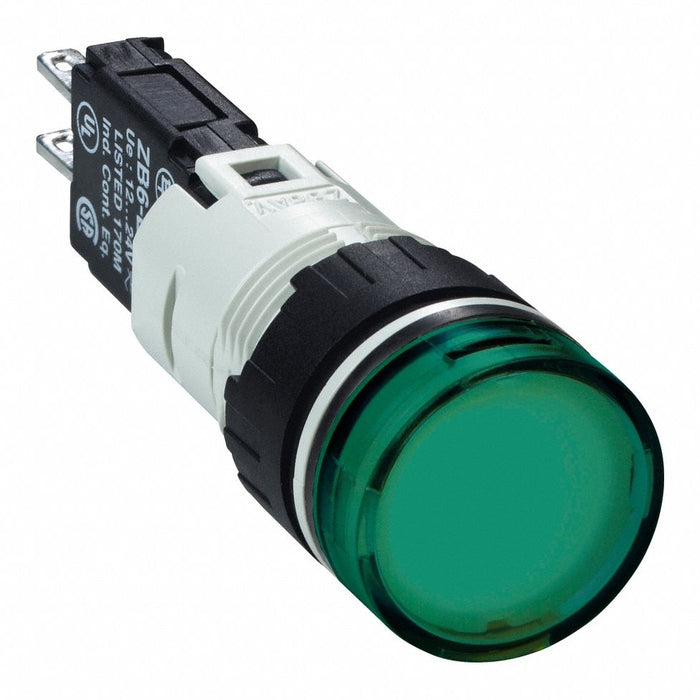 Pilot Light Green 16mm LED