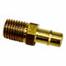 Straight Brass MNPT 1/16  Tube 3/16 