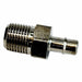 Straight Brass MNPT 1/8  Tube 1/2 