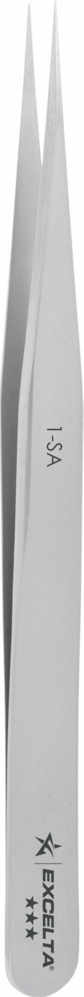 Tweezers SS 4 1/2 L Straight Point