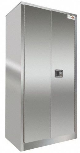 StorageCabinet Silver SS 84inH