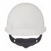 D0371 Hard Hat Type 1 Class E Ratchet White
