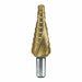 Step Drill Bit HSS TIN Size No 3