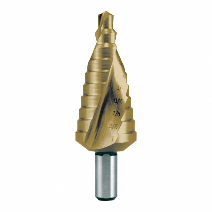Step Drill Bit HSS TIN Size No 5