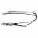 Shock-Absorbing Lanyard Gray