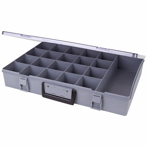 CompartmentBox 18.5inW 13inL Gray